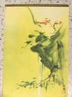 Vtg Tyrus Wong Disney Ca Artists Unused Christmas Card Envelope Mcm Holy Family