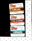 Lot Of Vintage She Brand Carbonated Beverages Labels Tonic Water Soda Lemonade