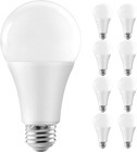 A19 A21 Led Light Bulbs 120w Equivalent E26 Base 9w 12w 1300lm 6000k Daylight