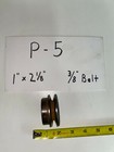 Steel Drive Pulley 2-1 8   Dia  With 1   Bore For 3l Belts  3 8  Belt  P-5