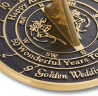 Wedding Anniversary Personalized Antique Vintage Style 6  Nautical Sundial Gift