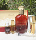     lot Vtg 70s Dioressence Dior Mini Perfume Flacon Friction Lotion Bath Oil  box