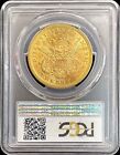 1875 S Gold Usa  20 Liberty Head Double Eagle Coin Pcgs Mint State 62