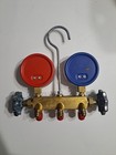 Yellow Jacket 42004 Series 41 Manifold With Yellow Jacket 45 Degree  no Hoses 