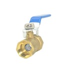 1 2 Inch 1 2  Female Npt Threaded Brass Ball Valve Full Port 300 Wog For Water