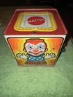 Vintage 1971 Mattel Jack In The Music Box Clown Toy Works  