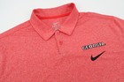 Nike Georgia Bulldogs Mens Large Red Black Performance Dri-fit Golf Polo Shirt