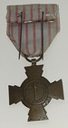 Wwi French Croix Du Combatant Cross Medal Original 