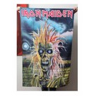 Iron Maiden 1st Lp Tapestry Fabric Cloth Poster Flag Wall Banner - Box 2