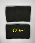 Nike Oregon Ducks Pe Team Issued Doublewide Wristbands X   s 2 Adult One Size Fits