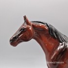 Vintage Hartland Plastics Glossy Red Bay Thoroughbred Mare Model Horse Figure