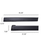 Rocker Panels Covers Fit For 1999-2006 Silverado   Gmc Sierra Extended Cab 14068
