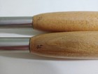 Two Agate Stone Burnishers Wood Handle  - 28   25 - Polishing Of Gilded Surfaces