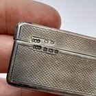 1936 Vintage English Hallmarked Sterling 925 Silver Moustache Hair Comb