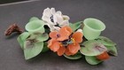 Vintage Chinese Hand Carved Jade With Flowering Pedals Branch   rare 
