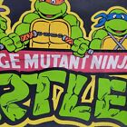 Vtg 80s Tmnt Teenage Mutant Ninja Turtles Zipper Duffle Bag 1989 Mirage Suitcase