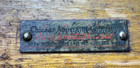 Vintage 11 Piece Brass Weight Set With Wooden Case Chicago Apparatus Company