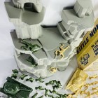 Incomplete Tim Mee Toy Battle Mountain Play Set With Army Men Soldiers   Tanks