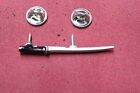 Vintage Japanese Miniature Samurai Katana Sword Pin