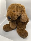 Animal Alley Toys R Us Chocolate Brown Puppy Dog Plush Floppy 16  Stuffed Animal