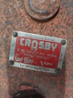 Mckissick Crosby 7 Ton Snatch Block 8  Sheave Wire Rope Swivel Shackle End