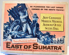 1953 East Of Sumatra Jeff Chandler Marilyn Maxwell Quinn Lobby Card Movie Poster