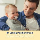 Mam Air Night   Day Pacifier  Sensitive Skin  Glows  3-pack  6-16 Months