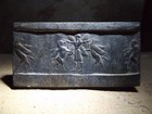 Mesopotamia Assyrian Cylinder Seal Impression - Hero Wrestling Winged Griffins