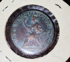 Us 1723 Wood s Hibernia Halfpenny Coin