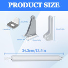 Premium Storm Door Closer Kit With Adjustable Speed And Latch System