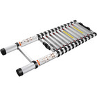 Vevor Telescoping Ladder Aluminum Extension Step 12 5 Ft Multi-purpose Portable