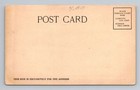 Portland Or-oregon  Columbia River  Log Raft  Antique Vintage Souvenir Postcard