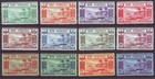 New Hebrides British 1938 Sc 50-61 Mh Set