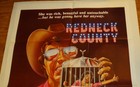 Vintage 1975 Redneck County Original Movie Poster One Sheet Poor Pretty Eddie