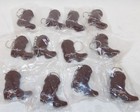  12  New Crown Royal Cowboy Boot Bottle Opener Keychain