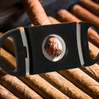 3 Pack Guillotine Cigar Cutter Stainless Steel Double Blade Cigar Scissors