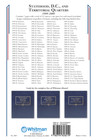 Us Statehood Quarters  P d territories  Dc 1999-2009-whitman Classic Coin Album