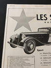French 1933 Renault Stella Coupe - Vintage Original Print Ad   Wall Art