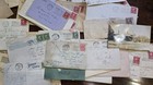 Vintage Envelopes With Collectible Stamps And Postcards - Lot Of 85 - 1928 To 32
