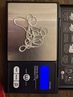 New 925 Sterling Silver Twisted Rope Chain Necklace 20    1 2mm 3 5g Italy