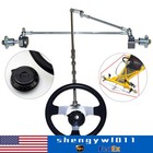 For Atv Go Kart Quad Cart Steering Wheel Gear Rack Shaft Tie Rod Kit Assembly