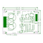2 dc12v-36v 500w 15a Brushless Motor Drive Control Speed Controller Pwm Hallless