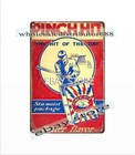 1930s Pinch Hit Chewing Tobacco Cigarette Man Cave Metal Tin Sign Garage Signs