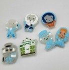 7pc Disney s Haunted Mansion Shoe Charm Set  These Are Compatible With Crocs 