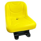 E-am131801 Yellow Seat W 15  Back For John Deere 325  335  345  355d  Gt225    