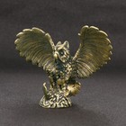 Vintage Miniature Solid Brass Owl Figurine House Decoration Animal Figurine Gift