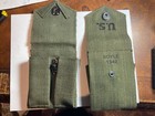 1911  45 Acp Dual Magazine Pouch Usgi Olive Drab Boyle 1942 New Manufature