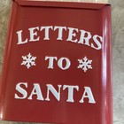 Letters To Santa Claus Red White Box Letters For Christmas
