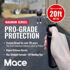 Mace 18 Ft Magnum 4 Defense Pepper Sticky Gel Spray Fliptop Self Police Defense