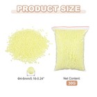 Foam Beads  4-6mm Mini Polystyrene Foam Balls  light Yellow  1 Pack 31g 